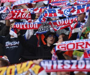 Kibice Górnika Zabrze na stadionie