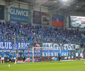 Kibice na meczu Piast Gliwice - Ruch Chorzów