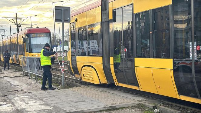 Potrącenie pieszej przez tramwaj. Kobieta zmarła w szpitalu