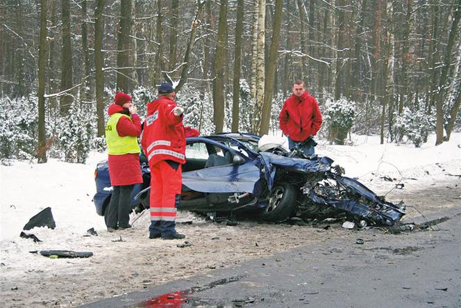 Tragiczny wypadek na wylotówce