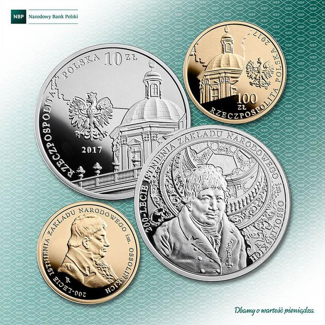 Kolekcjonerskie monety można kupić w oddziałach NBP
