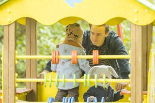 Bosak szaleje z synami. Ale miał frajdę