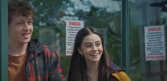 M jak miłość odc. 1878.  Basia (Karina Woźniak), Kacper (Bartosz Ziewiec)