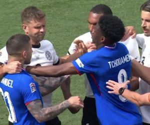 Niemcy – Francja: Wielka awantura na boisku! Piłkarze zaczęli się szarpać w trakcie hitu Ligi Narodów