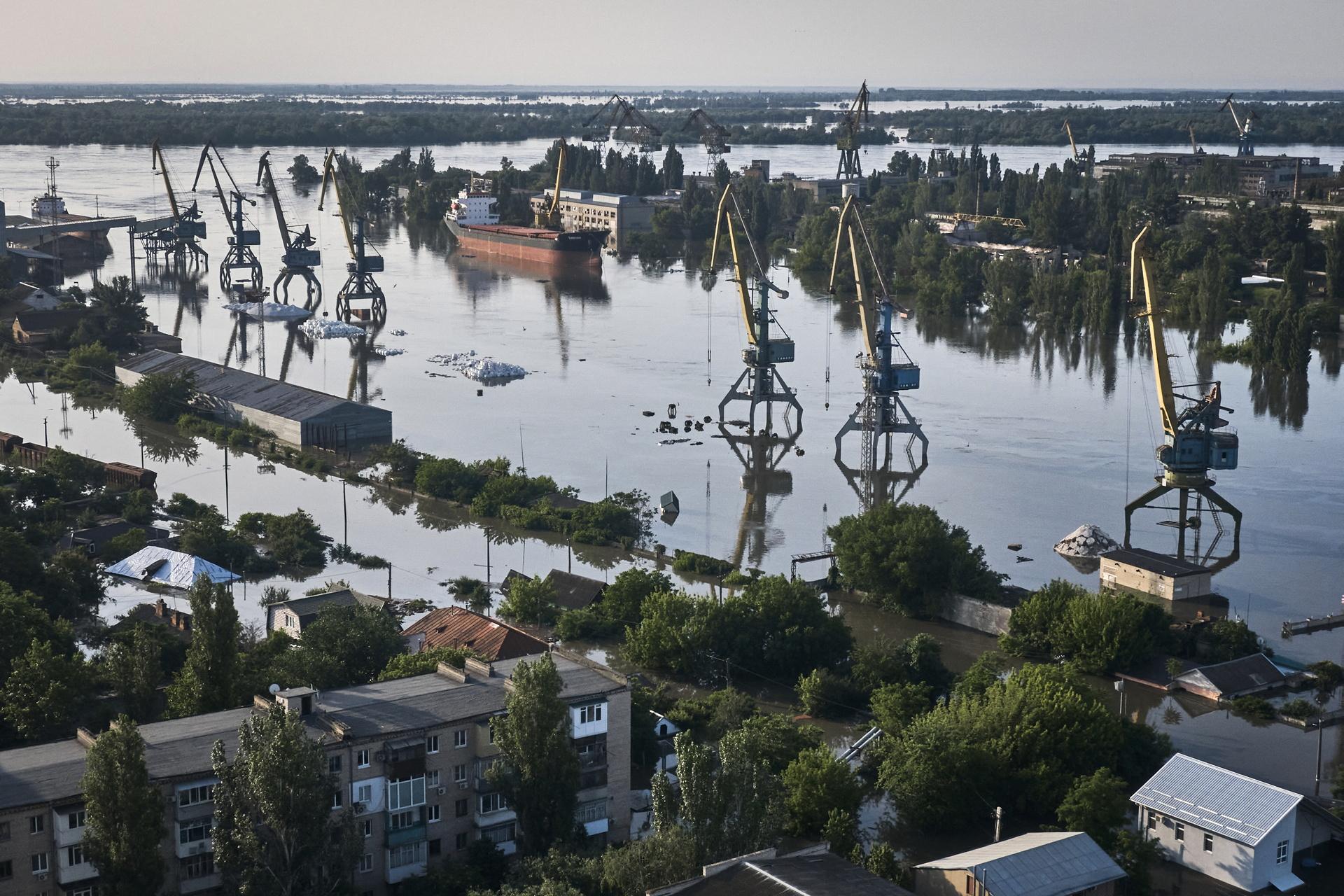 Kataklizm na Ukrainie! Wstrząsające zdjęcia zalanych terenów 