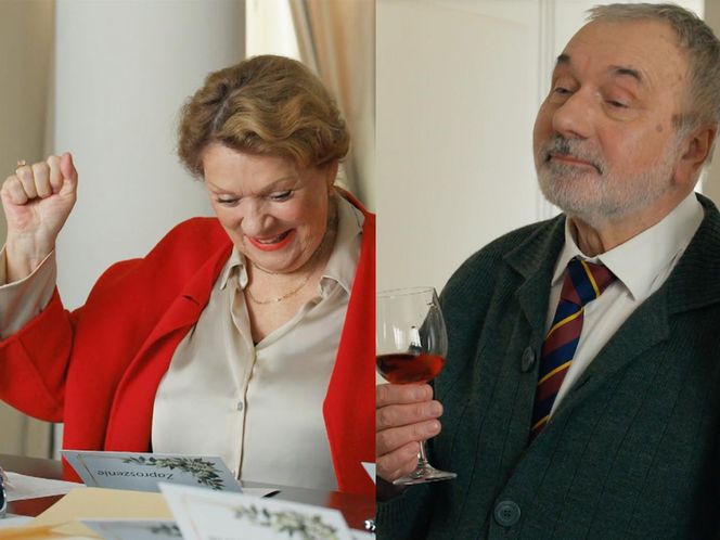 Barwy szczęścia, odcinek 3169: Józefina (Elżbieta Jarosik), Andrzej (Leon Charewicz)