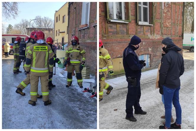 Ostróda: Ewakuacja przy ul. Garnizonowej. Mężczyzna groził, że wysadzi mieszkanie