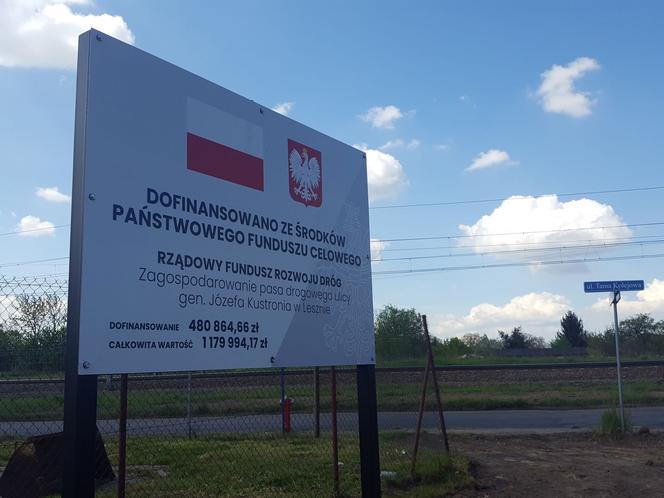 Zaczęła się budowa ul. Kustronia w Lesznie
