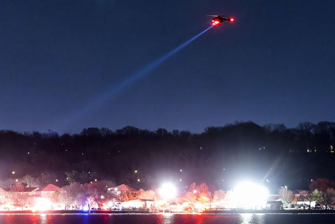 Trwa akcja ratunkowa po katastrofie pod Waszyngtonem. Łyżwiarze wśród ofiar