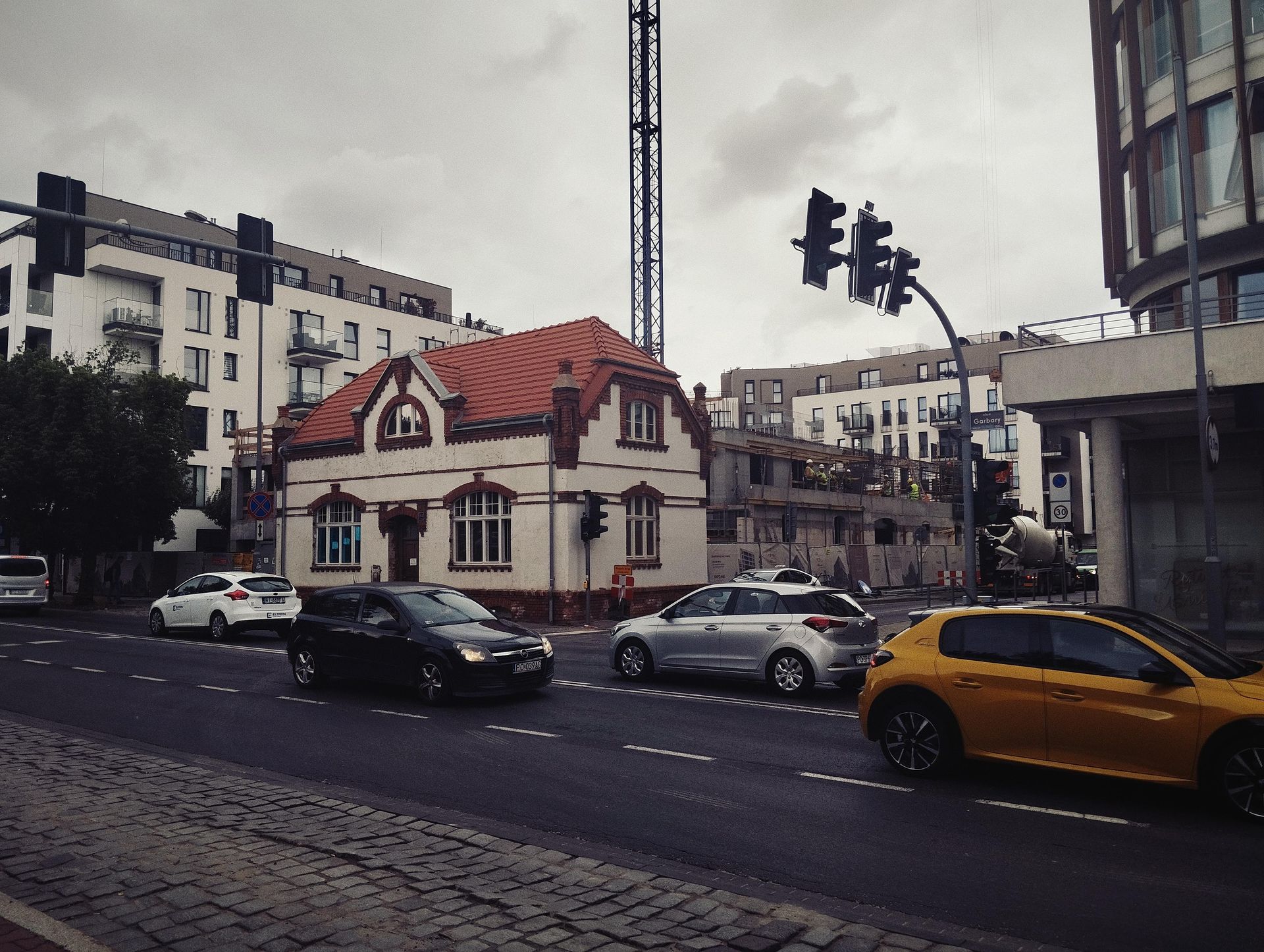 Kapitanat Garbary - budowa apartamentowca