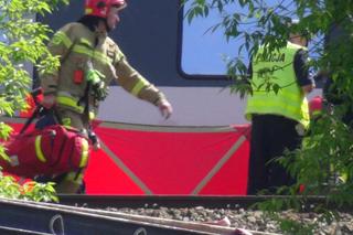 Rowerzysta potrącony przez pociąg Intercity. Zginął na miejscu. Dramat na stacji Warszawa ZOO