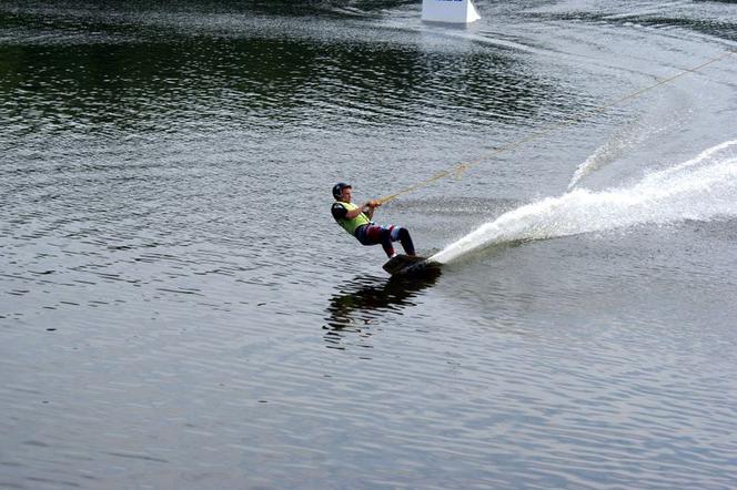 Pierwsi amatorzy wakeboardingu w akcji!