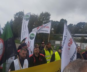 Wielka blokada Jastrzębia-Zdroju. Protest górników i hutników. Miasto stoi