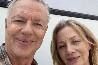 Barwy szczęścia po wakacjach 2023. Wanda (Maja Barełkowska), Henryk (Zbigniew Suszyński) 