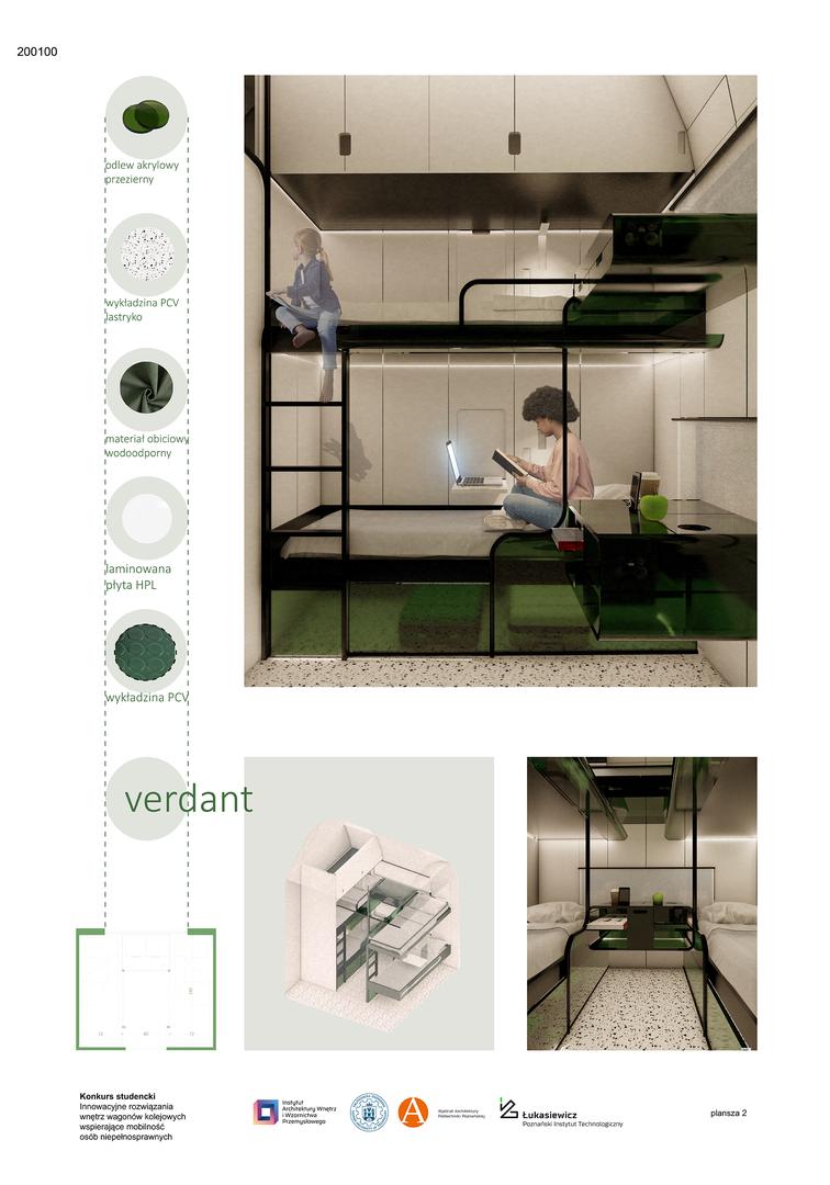 Tak mogą wyglądać wagony przyszłości.