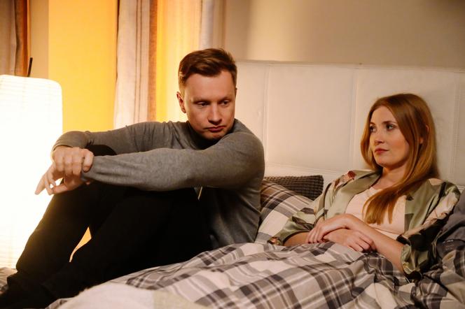 Na Wspólnej odc. 3432. Elżbieta (Paulina Chapko), Igor (Jakub Wesołowski) 