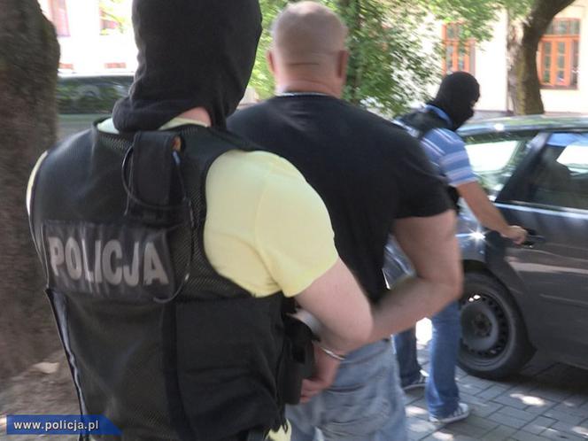 Zatrzymanie skinheadów w Białymstoku
