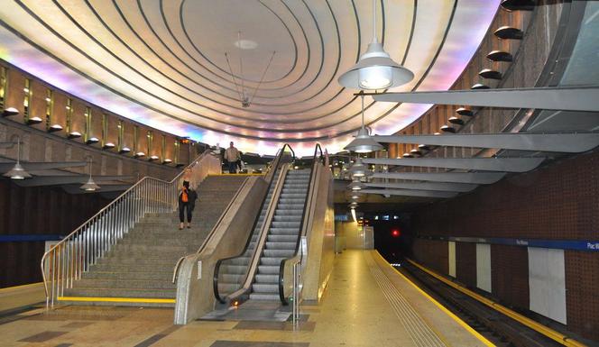 Metro w Warszawie. Stacja Plac Wilsona