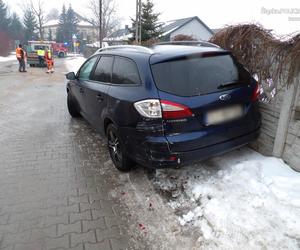 Trzy kolizje i potrącenie dziecka na ul. Nauczycielskiej w Jaworznie