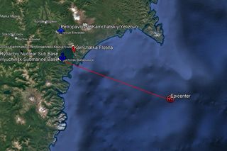 Kamczatka. Trzęsienie ziemi