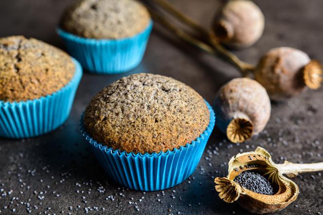 Muffinki z makiem: pieguski. Dobry przepis