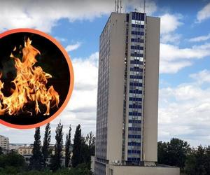 Pożar prokuratury w Katowicach