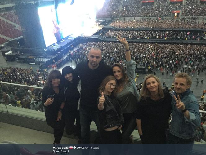 Gwiazdy na koncercie Beyonce w Warszawie