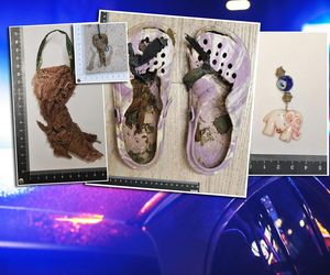 Zwłoki siedziały na kamieniu tuż przy potoku. Natknęła się na nie turystka