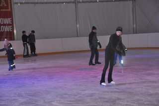 Lodowisko na Telegrafie w Kielcach. Grudzień 2024