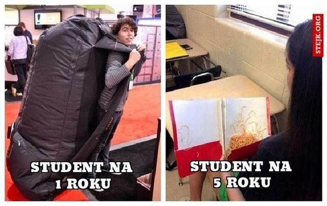 Początek roku akademickiego 2022/2023. Zobacz najlepsze memy o studiach i studentach!