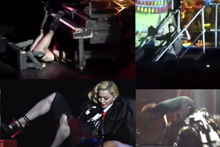 Upadła Madonna na BRIT Awards i inne wypadki gwiazd na scenie. Zobacz koncerty, które gwiazdy wolałyby zapomnieć [VIDEO]