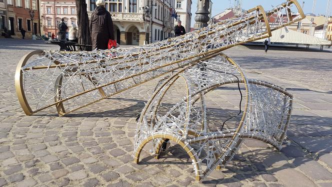 Demontaż ozdób świątecznych w Rzeszowie