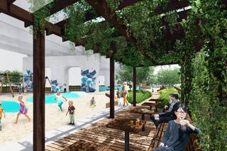 Wizualizacja parku Kolejowego