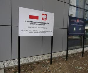 Koniec budowy kliniki Budzik w Warszawie. W marcu przyjmie pierwszych pacjentów 