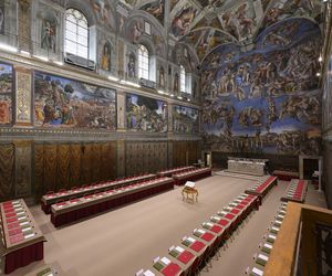 Kaplica Sykstyńska gotowa na konklawe