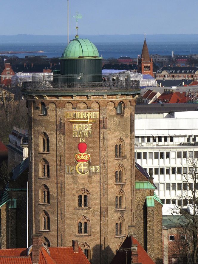 Rundetaarn (Okrągła Wieża) - najstarsze obserwatorium astronomiczne w Europie