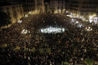 Protesty w Walencji po powodzi