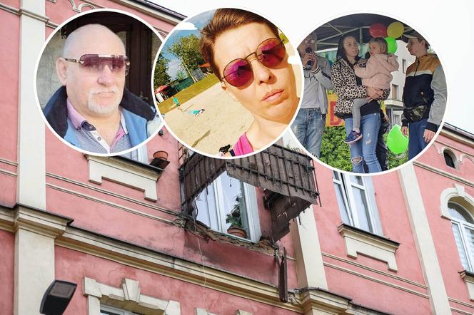 Ich rodzice spadli razem z balkonem. Kuba i Robert potrzebują pomocy 