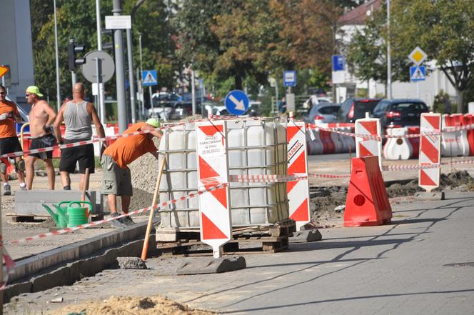 Roboty na Alei IX Wieków Kielc. Są utrudnienia