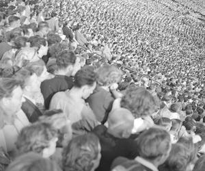 Stadion X-lecia. Uroczyste otwarcie II Międzynarodowych Igrzysk Sportowych Młodzieży w 1955 r.