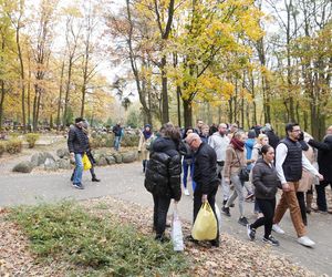 Tłumy na cmentarzu na Miłostowie