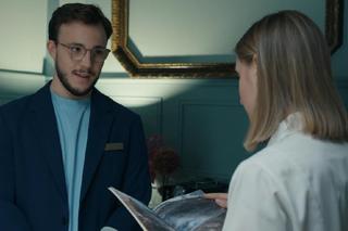 Barwy szczęścia odcinek 3018. Kajtek (Jakub Dmochowski), Ida (Joanna Pocica)