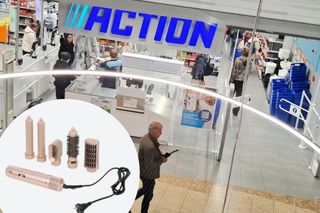 Słynna Lokówko-suszarka z Action powróciła! Klientki porównują ją do Dysona