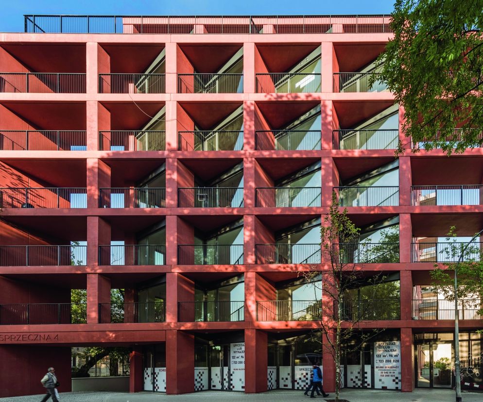 Blok mieszkalny z prefabrykatów betonowych