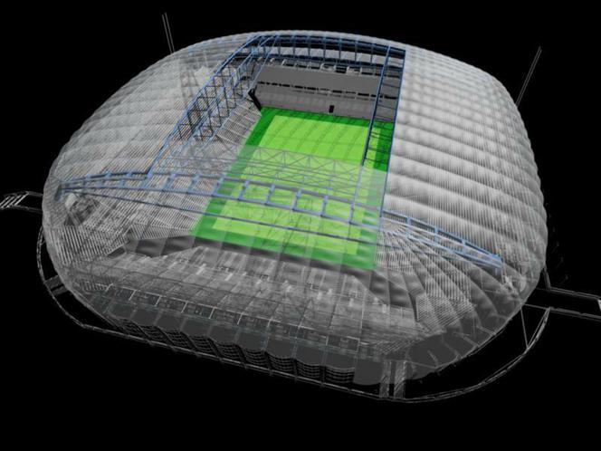 Stadion w Poznaniu - wizualizacja