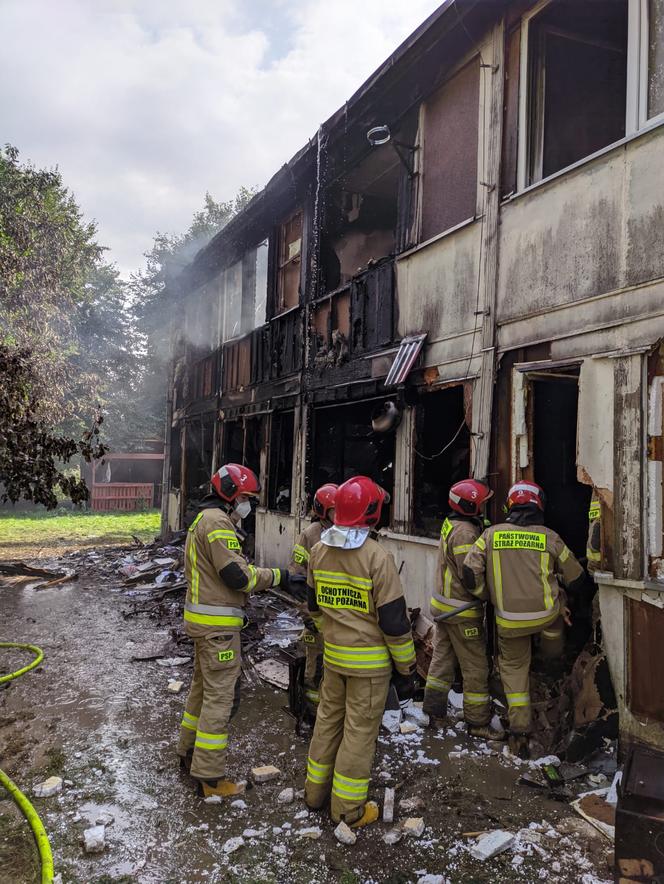 Wielki pożar na Felinie. Straty to przynajmniej pół miliona złotych