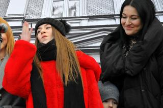 Roksana Węgiel z mamą 