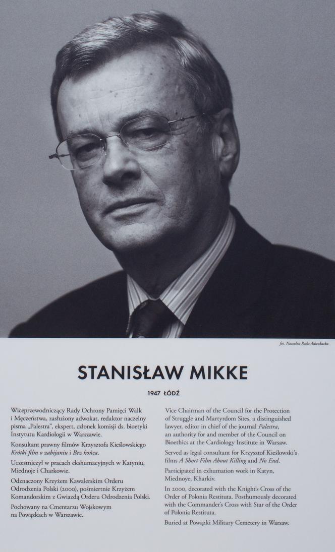 adw. Stanisław Mikke – wiceprzewodniczący ROPWiM, redaktor naczelny miesięcznika „Palestra”
