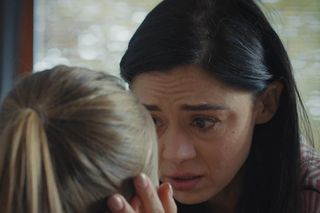 M jak miłość odc. 1879. Iza (Adriana Kalska), Maja (Laura Jankowska)