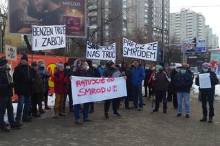 Boją się o swoje zdrowie. Mieszkańcy Woli protestowali w obronie jakości powietrza [WIDEO, AUDIO]